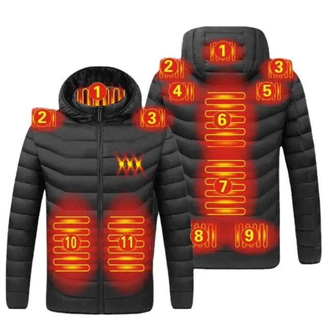 Unisex Winter Heating Jacket - GLR SHOPPING