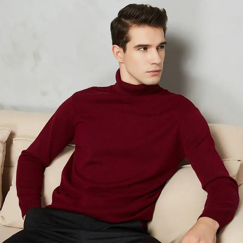 8 Color Turtleneck Sweater - GLR SHOPPING