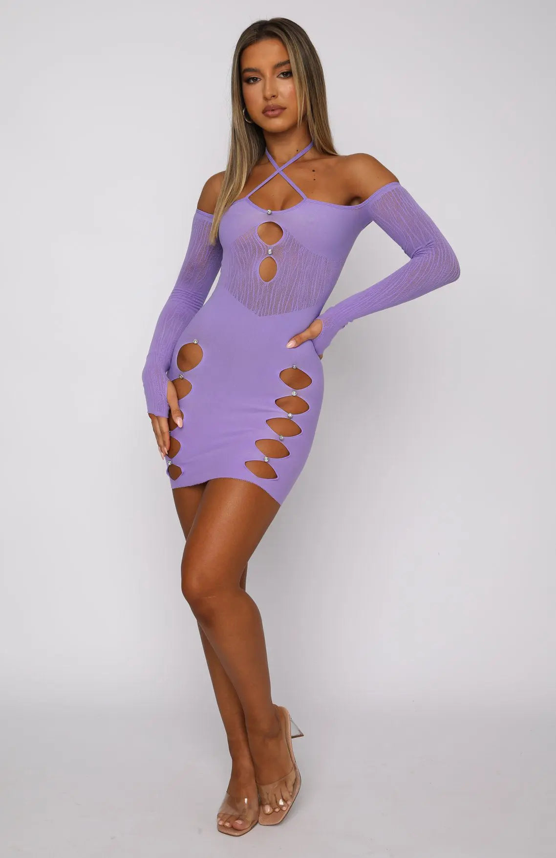 Casual Cutout Dress - GLR SHOPPING