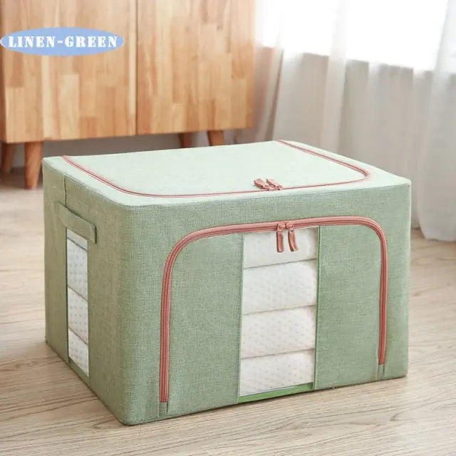 Oxford Cloth Folding Storage Box - GLR SHOPPING