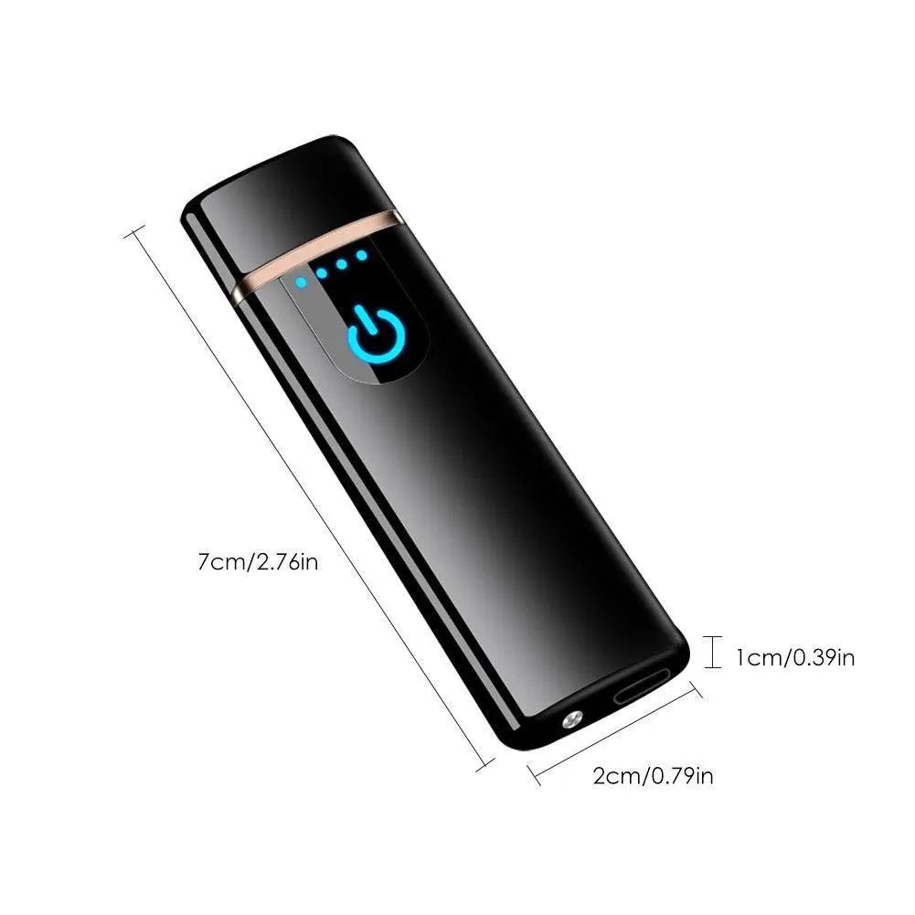 Ultra-thin Touch Sensor Cigarette USB Rechargeable Lighter - GLR SHOPPING