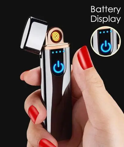 Ultra-thin Touch Sensor Cigarette USB Rechargeable Lighter - GLR SHOPPING