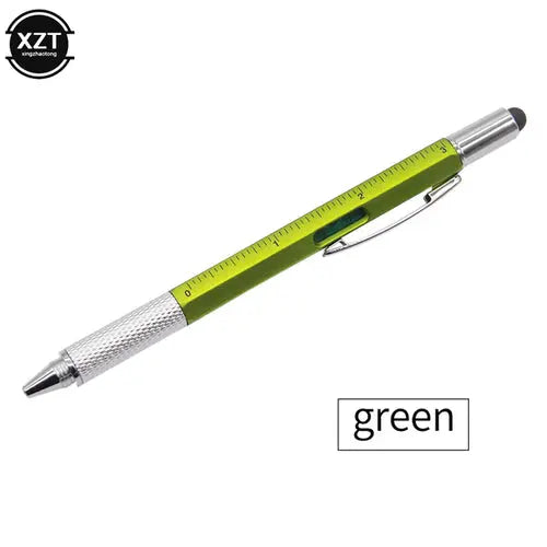 7 In1 Multifunction Ballpoint Pen With Modern Handheld Tool Measure - GLR SHOPPING