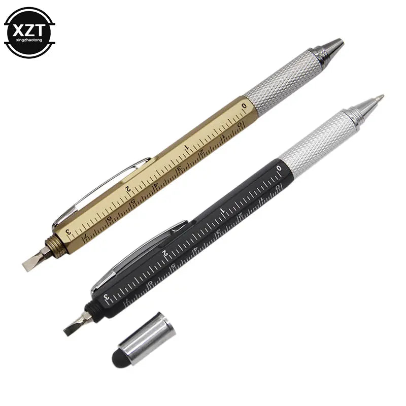 7 In1 Multifunction Ballpoint Pen With Modern Handheld Tool Measure - GLR SHOPPING