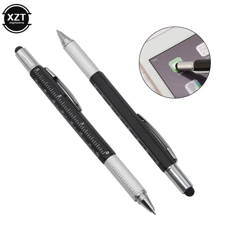 7 In1 Multifunction Ballpoint Pen With Modern Handheld Tool Measure - GLR SHOPPING