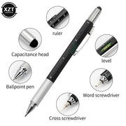 7 In1 Multifunction Ballpoint Pen With Modern Handheld Tool Measure - GLR SHOPPING