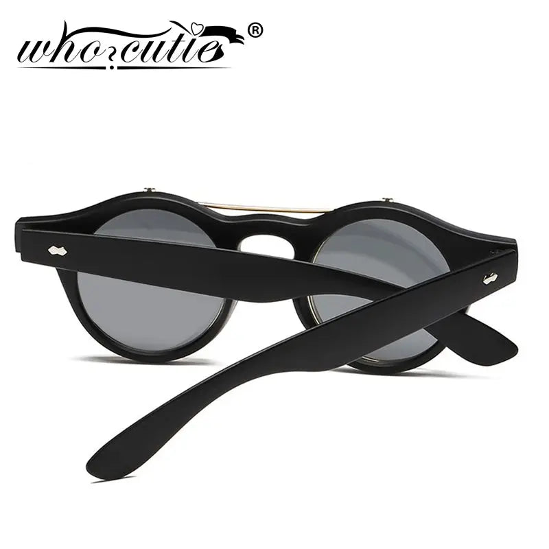 Round Flip Up Sunglasses - GLR SHOPPING