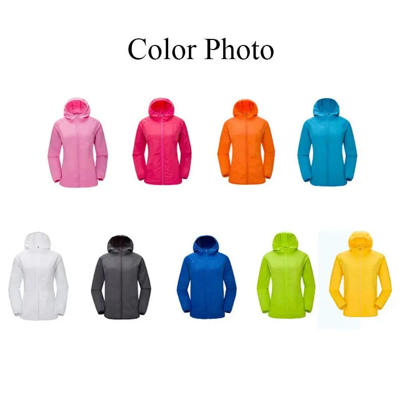 Quick-dry Unisex Windproof Hiking Jacket - GLR SHOPPING