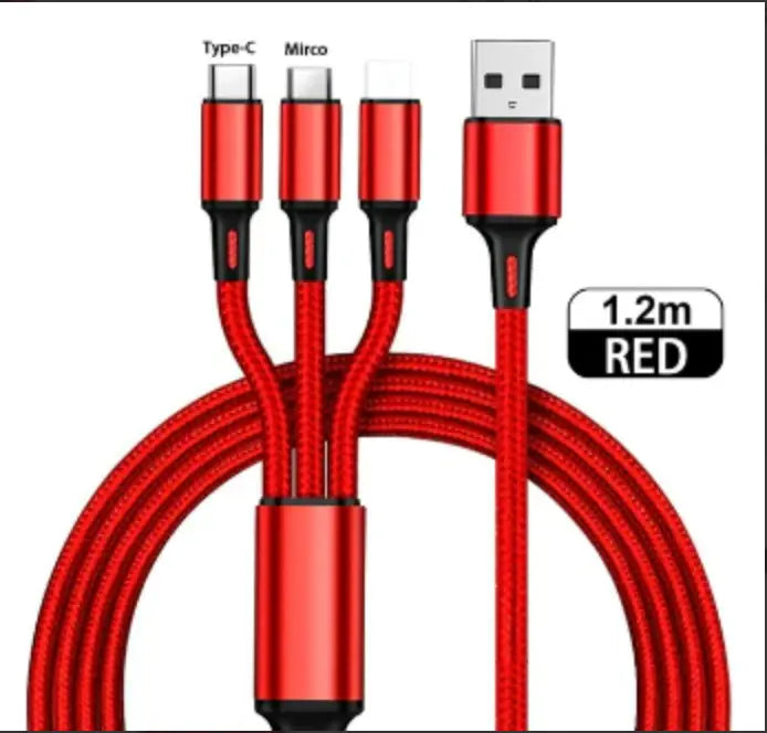 USB Charger Cable 3 in 1 (Private Listing) - GLR SHOPPING