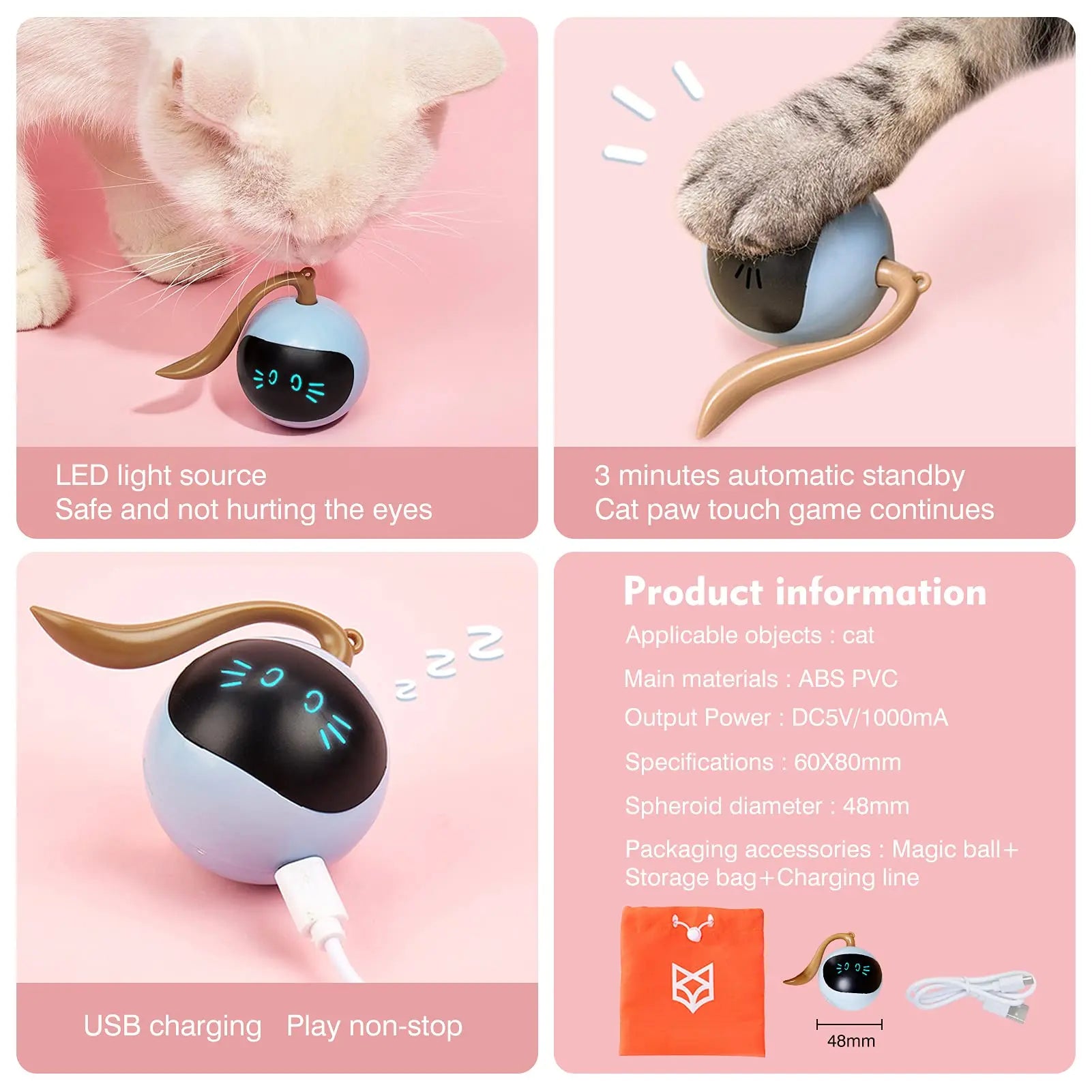 Kitten Electronic Ball - GLR SHOPPING