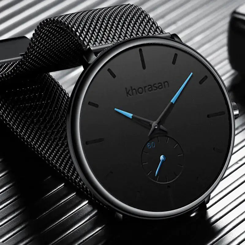 Stainless Mesh Band Watch - GLR SHOPPING