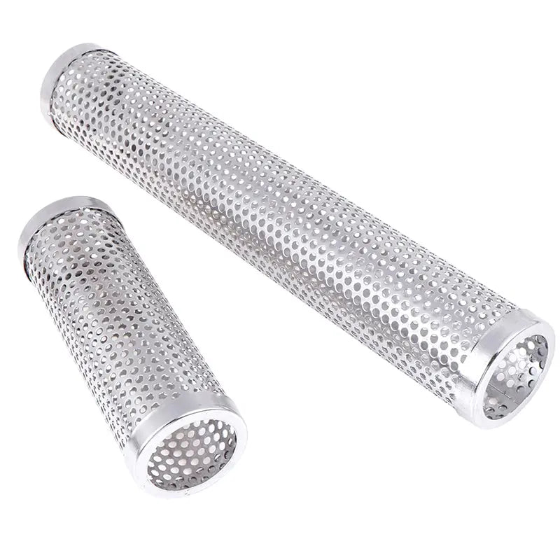 BBQ Stainless Steel  Perforated Mesh Smoker Tube - GLR SHOPPING