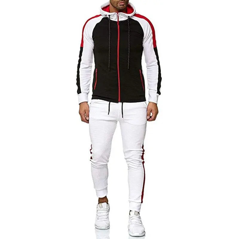 Men Hoodie Jacket + Pants Tracksuit - GLR SHOPPING