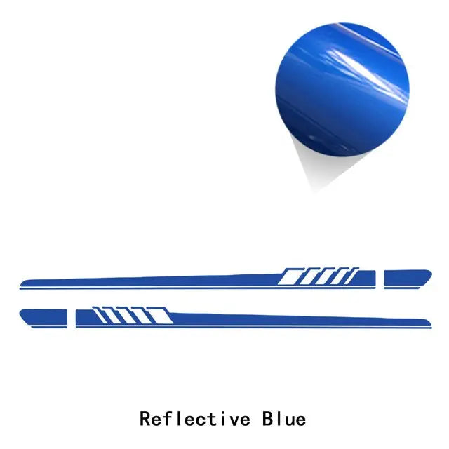 Car Door Side Stripes Skirt Sticker - GLR SHOPPING