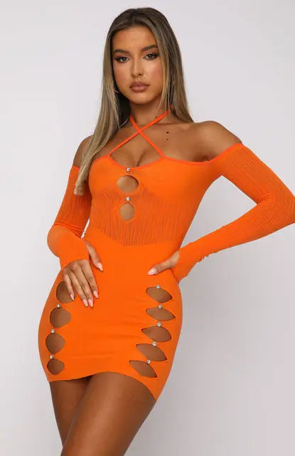 Casual Cutout Dress - GLR SHOPPING