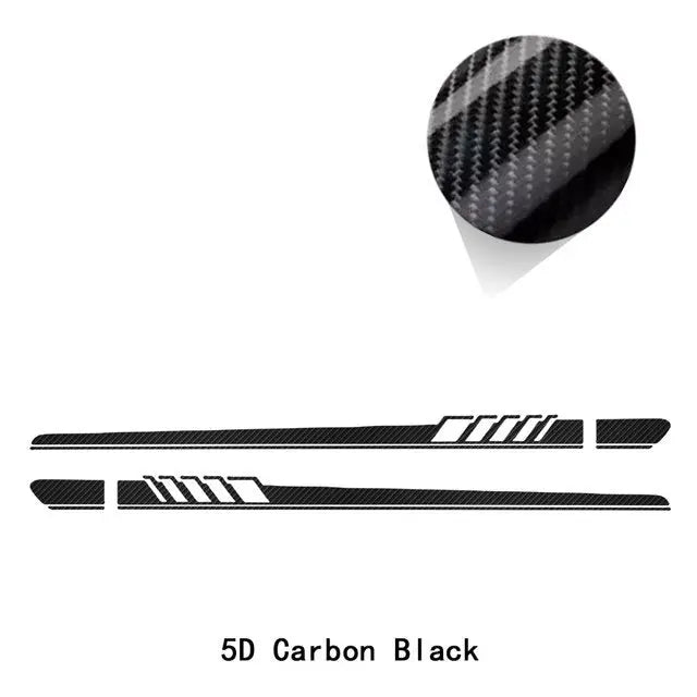 Car Door Side Stripes Skirt Sticker - GLR SHOPPING