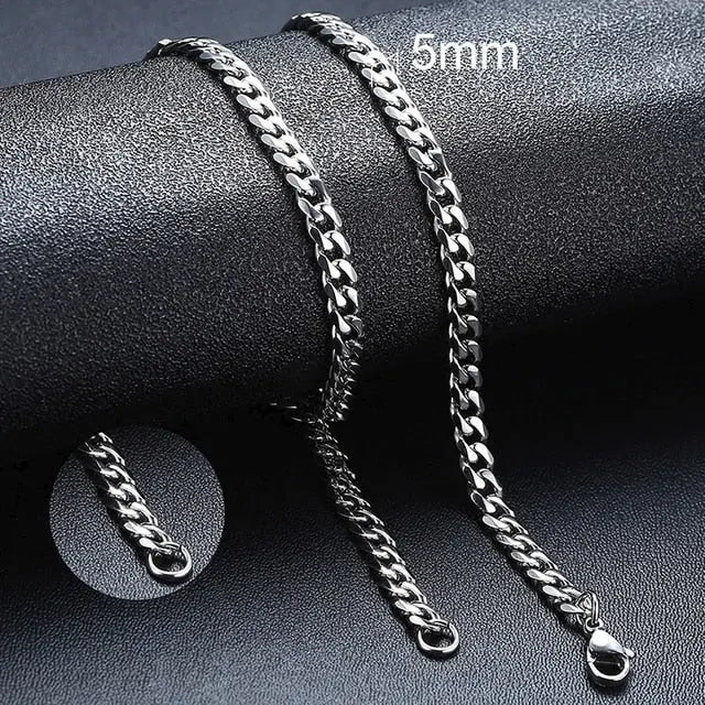 Cuban Chain Necklace for Men and Women - GLR SHOPPING