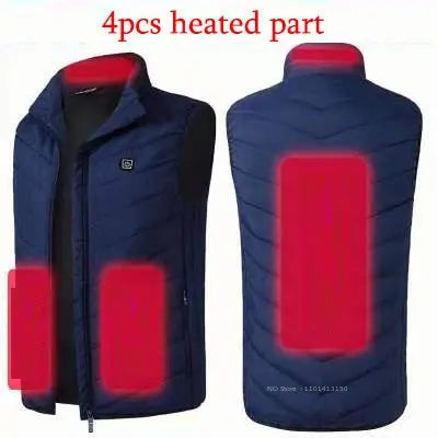 Camouflage Heating Vest - GLR SHOPPING