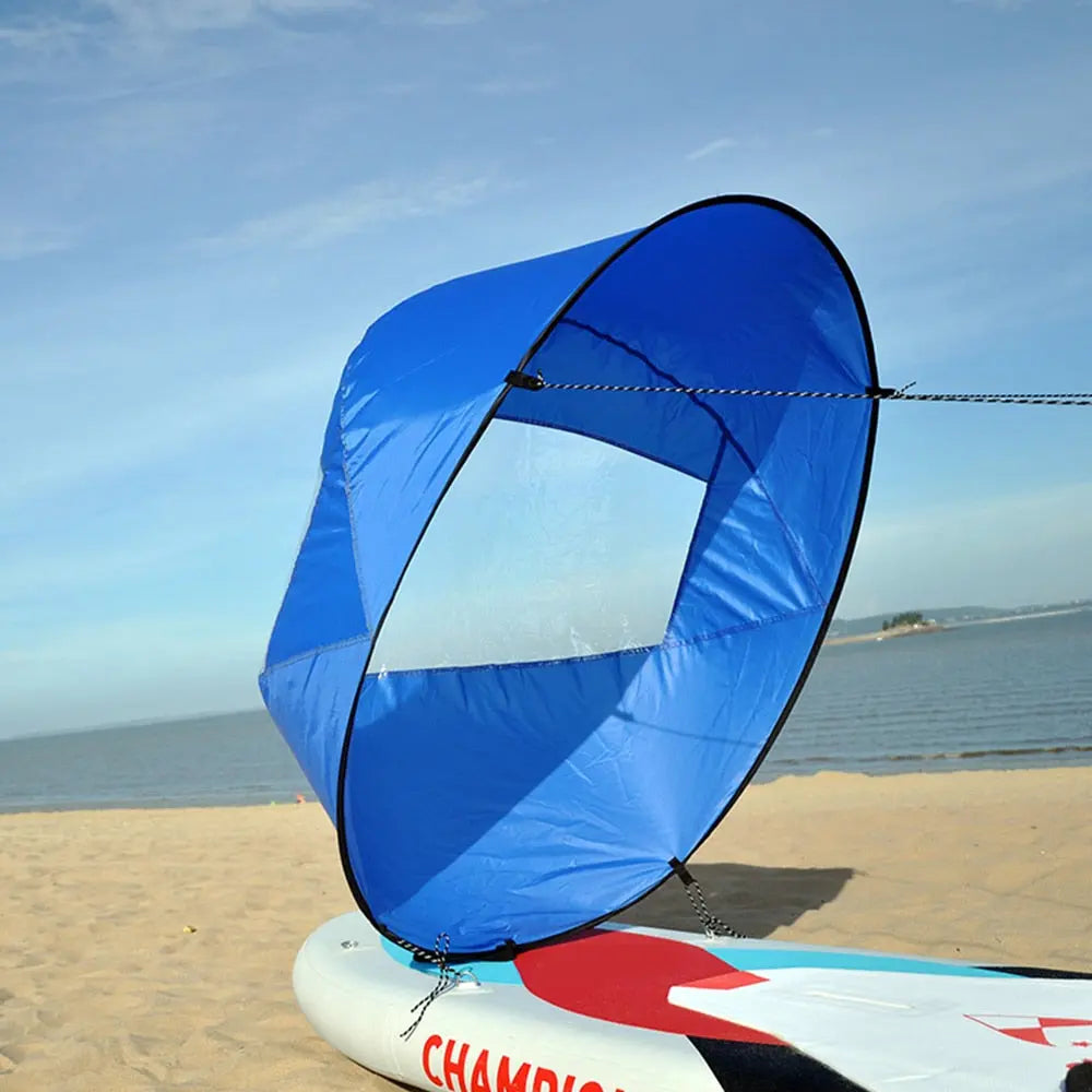 Clear window wind Sail Kayak rowing paddles Surfboard - GLR SHOPPING
