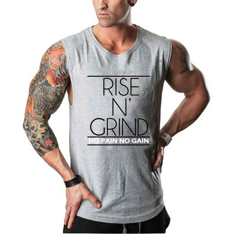 Cotton Gym Tank - GLR SHOPPING