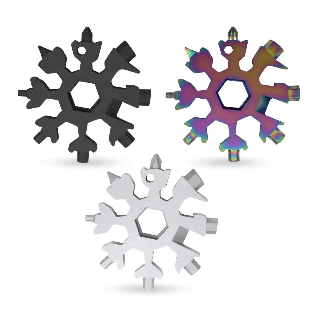 18 in 1 Portable Snowflake Multi Tool - GLR SHOPPING