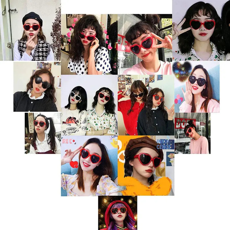 Heart Shaped Sunglasses - GLR SHOPPING