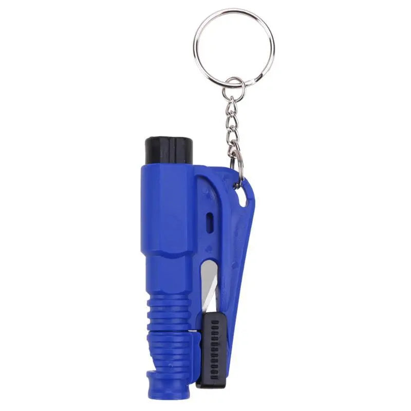 Emergency Mini Safety Hammer Auto Car Window Glass Breaker Keychain - GLR SHOPPING