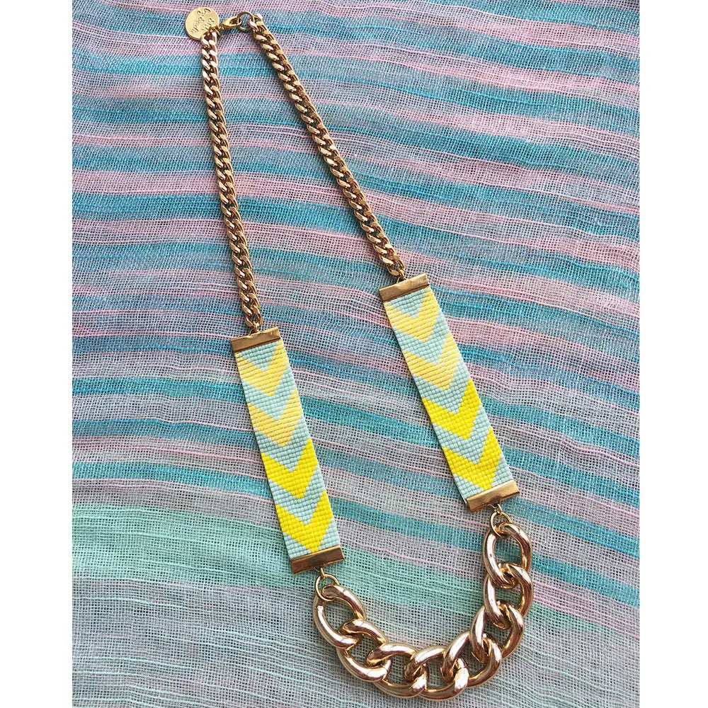 Chevron Priestess II Necklace - GLR SHOPPING