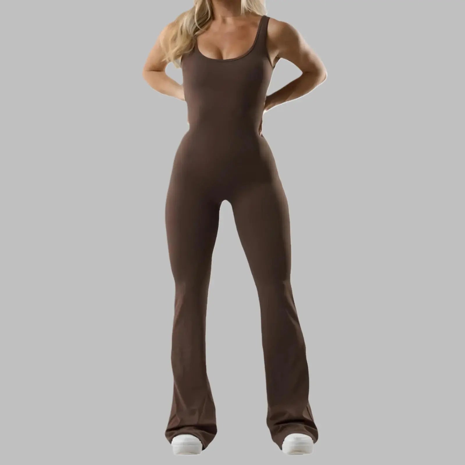 McLens- Flared Jumpsuit - GLR SHOPPING