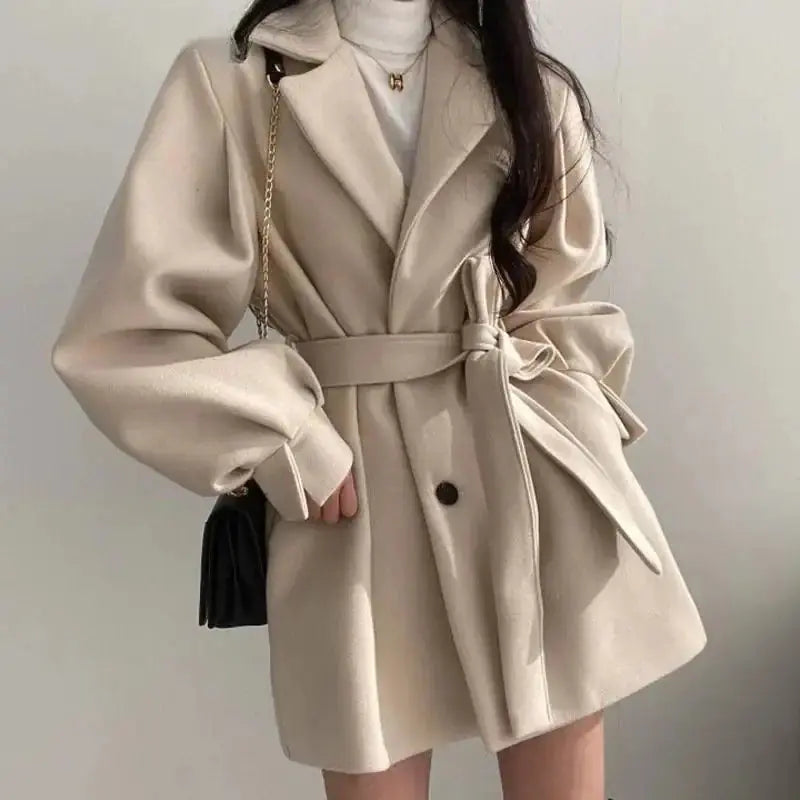 Thickened Wool Coat - GLR SHOPPING