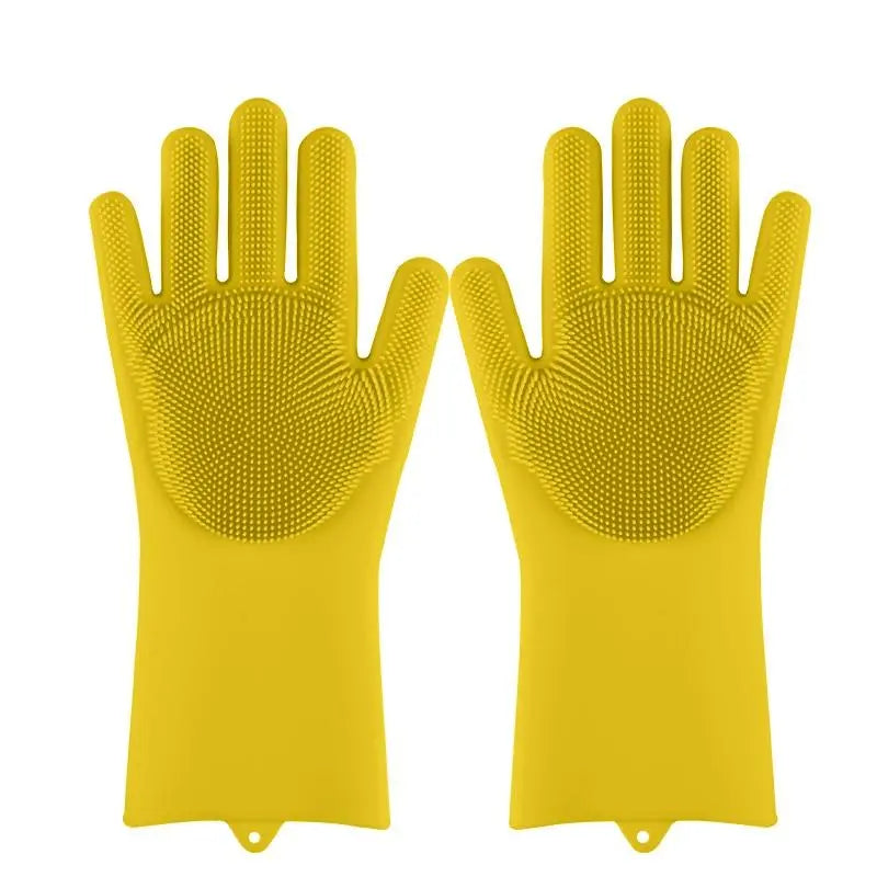 Multifunction Magic Silicone Dish Washing Gloves Home Essentials-7