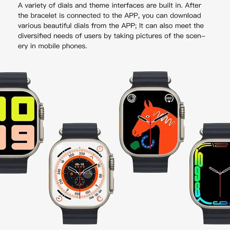 Smart Watch Ultra T800 Series 8 Bluetooth - GLR SHOPPING