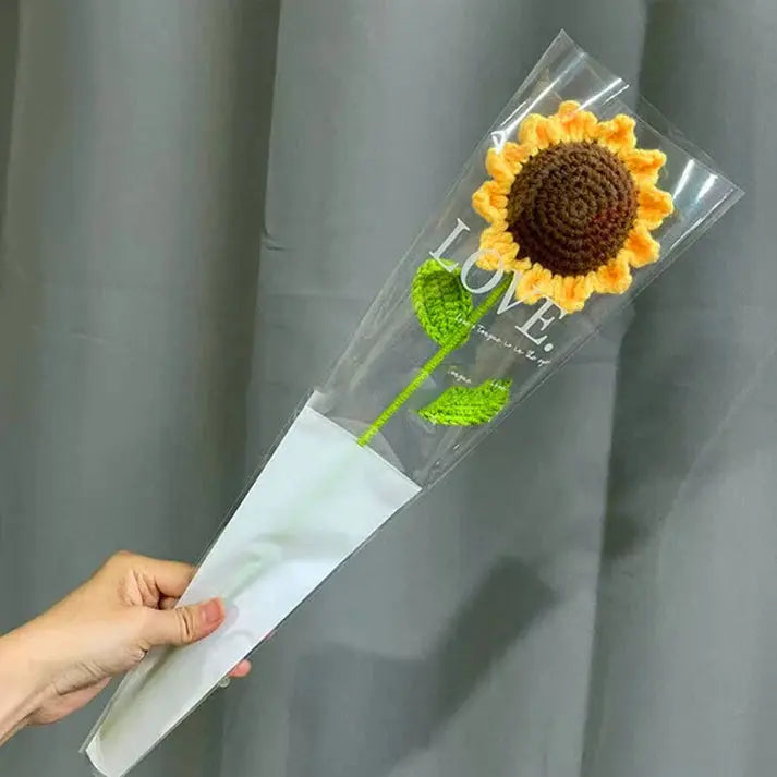 Crafted Crochet Sunflower - GLR SHOPPING