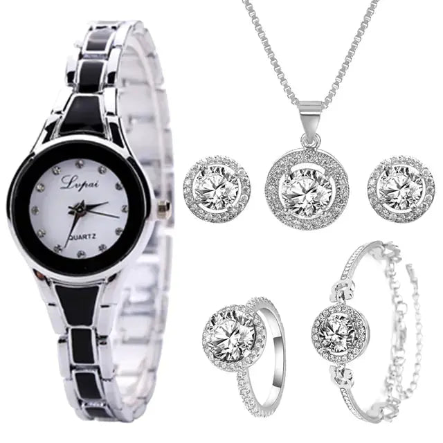 Crystal Watch Set - GLR SHOPPING