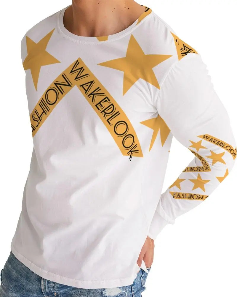 Men's Fashion Long Sleeve Wakerlook Tee - GLR SHOPPING