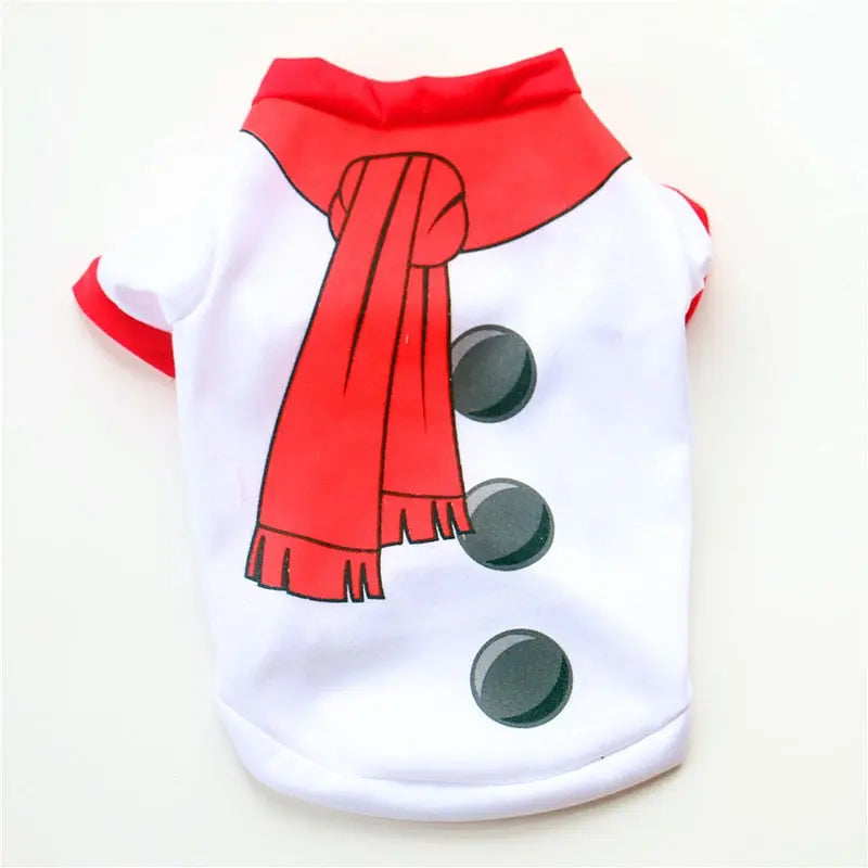Cotton Christmas Pet Clothes - GLR SHOPPING
