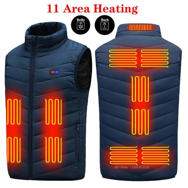 Camouflage Heating Vest - GLR SHOPPING