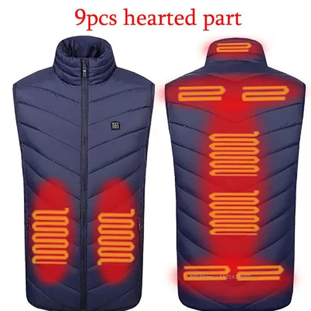 Camouflage Heating Vest - GLR SHOPPING