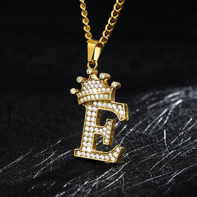 Zircon Alphabet Necklace - GLR SHOPPING