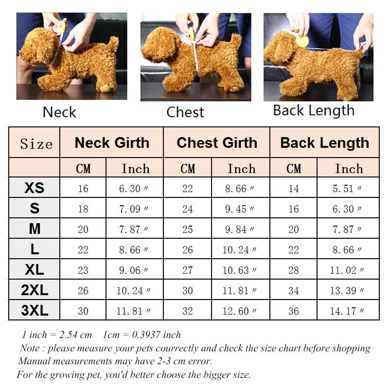 Winter Pet Clothes - GLR SHOPPING