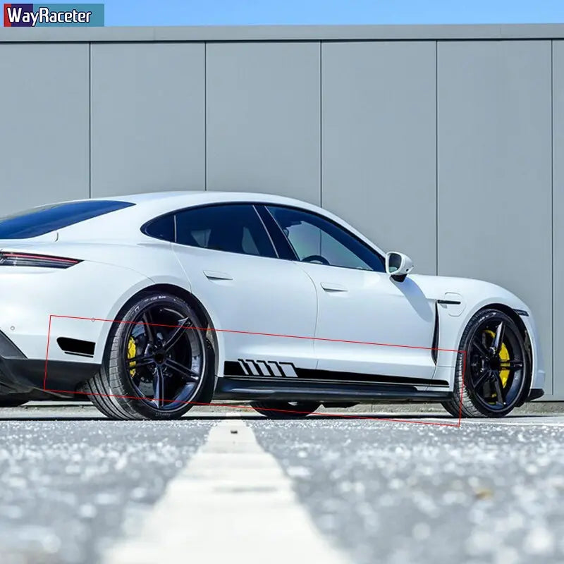 Car Door Side Stripes Skirt Sticker - GLR SHOPPING