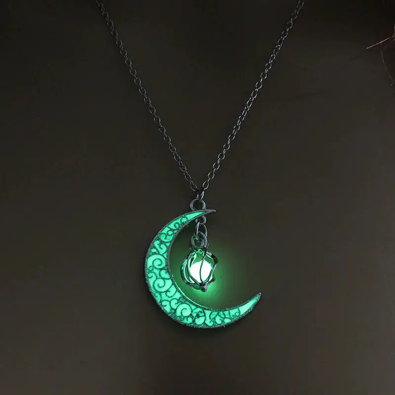 Moon Glowing Necklace - GLR SHOPPING