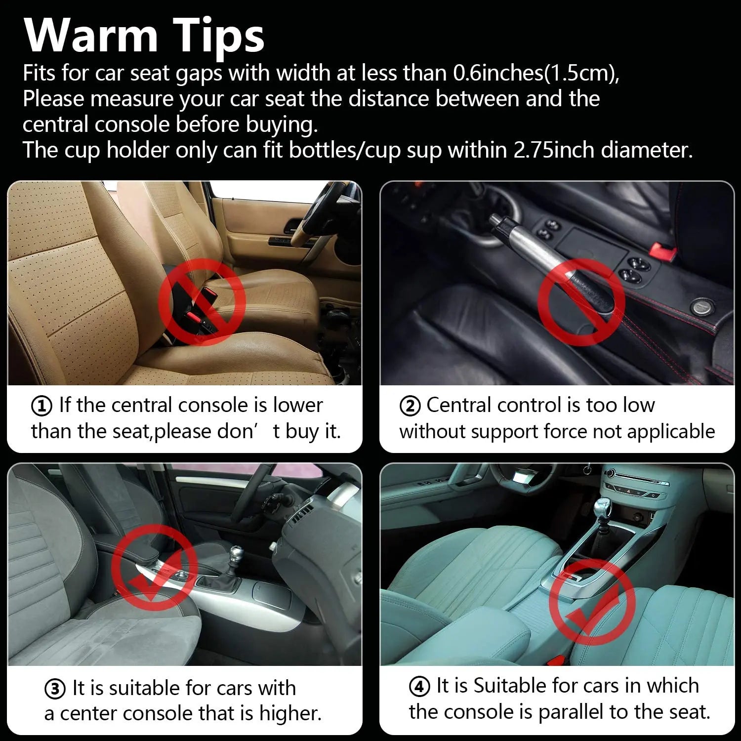 Car Seat Gap Slit - GLR SHOPPING