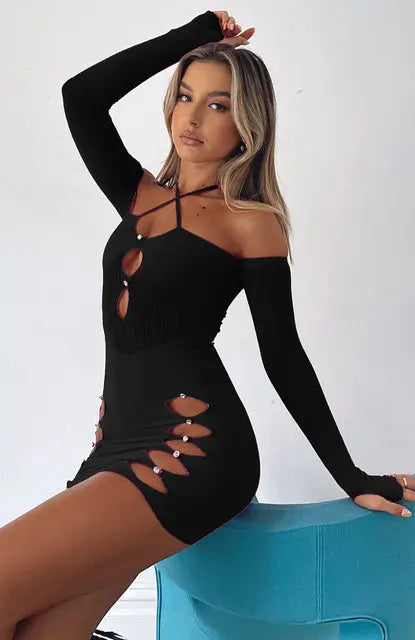 Casual Cutout Dress - GLR SHOPPING