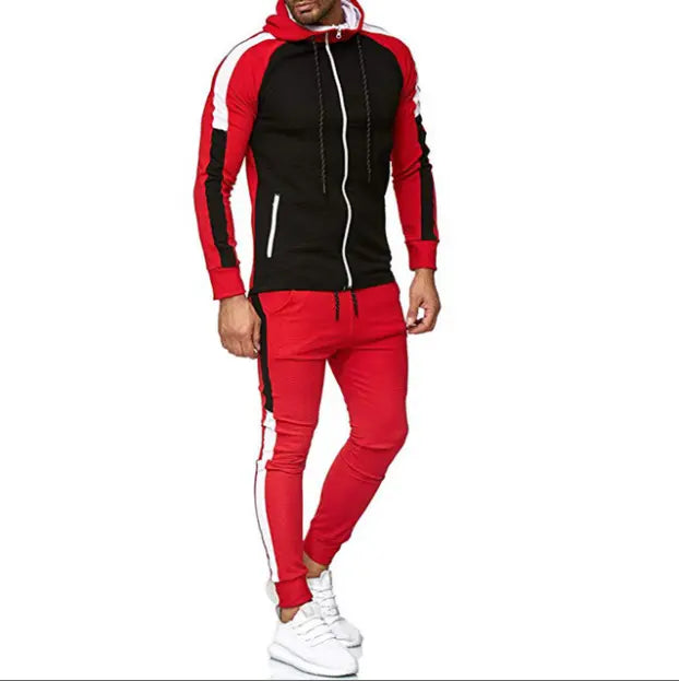 Men Hoodie Jacket + Pants Tracksuit - GLR SHOPPING