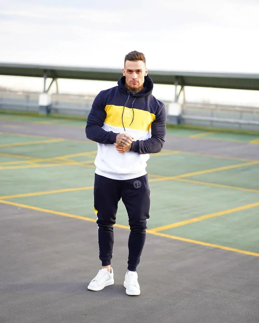 Mens Tracksuits 2020 Cotton Casual Hoodie Set Autumn Male Sweatshirt Clothes For Men - GLR SHOPPING