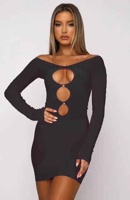 Casual Cutout Dress - GLR SHOPPING