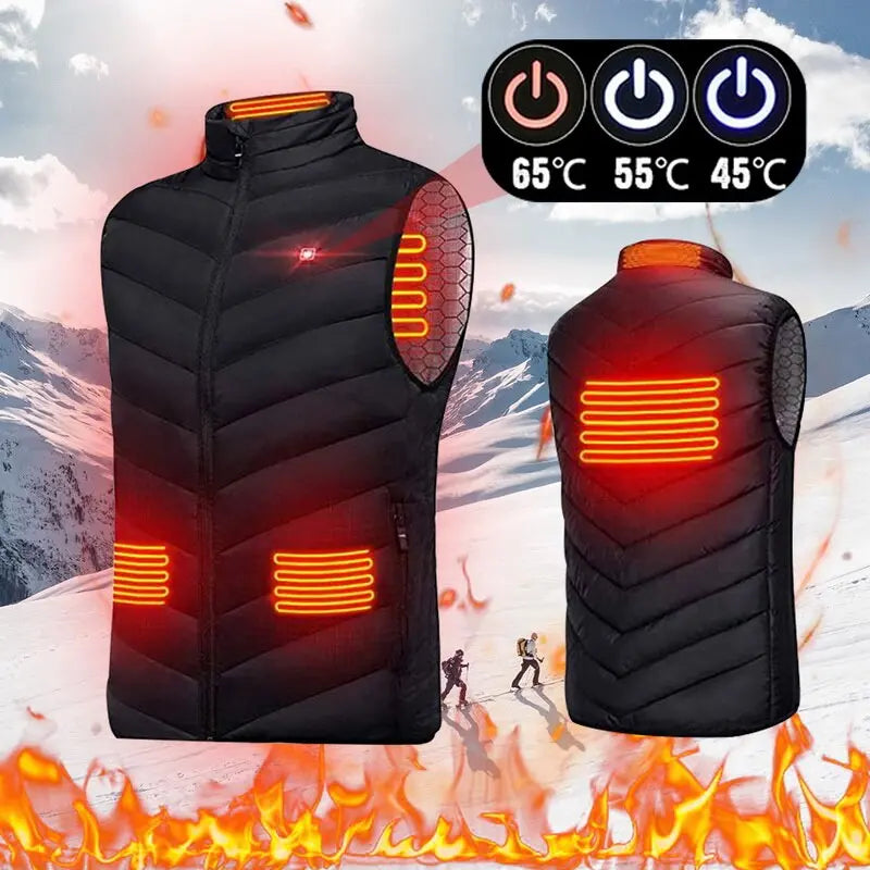 Men Winter Outdoor Heating Vest 2023 - GLR SHOPPING