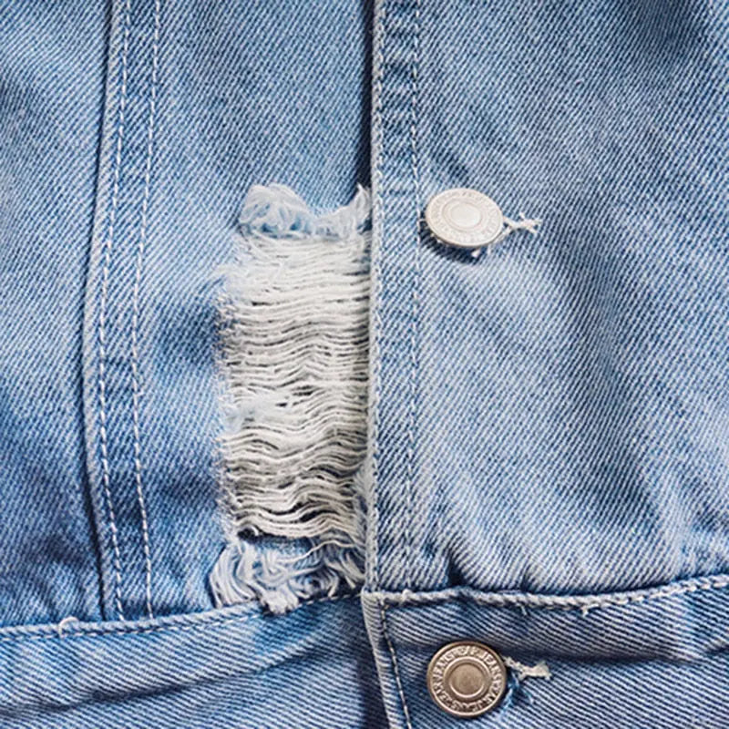 Dog Patch Denim Jacket - GLR SHOPPING