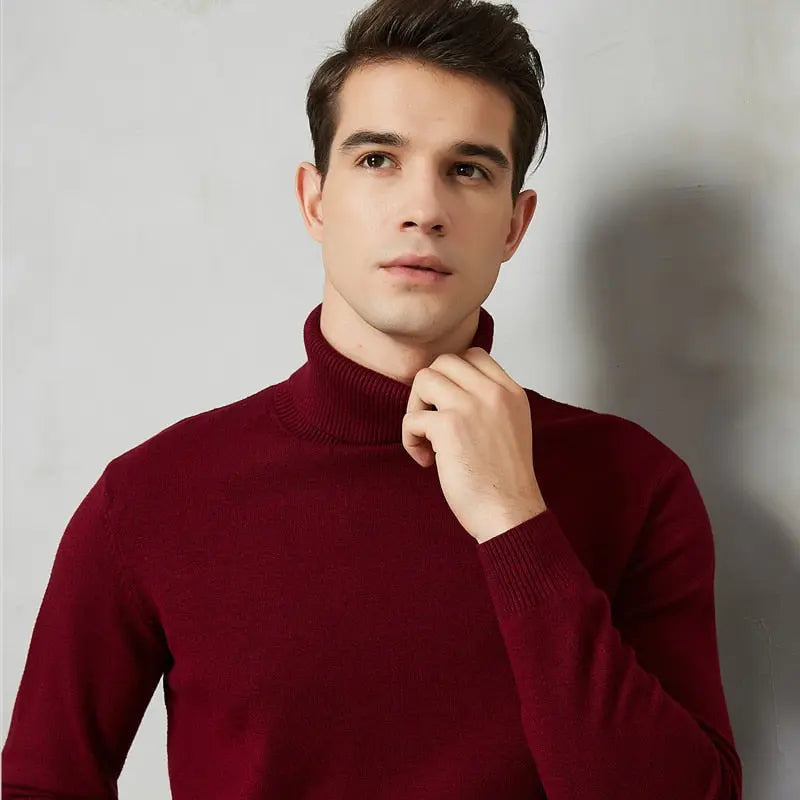 8 Color Turtleneck Sweater - GLR SHOPPING